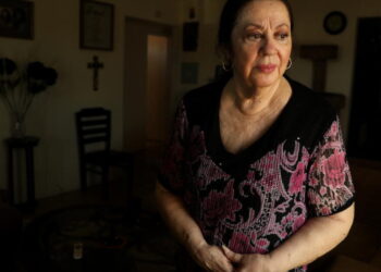 ICE dragged him from his doorstep in January. His elderly partner fears he’ll die in detention