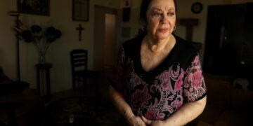 ICE dragged him from his doorstep in January. His elderly partner fears he’ll die in detention
