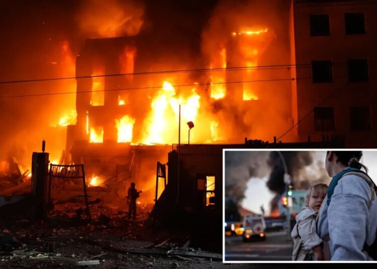 At least 3 dead, 16 wounded in Russian attacks on Kyiv after meetings with Jared Kushner, Steve Witkoff