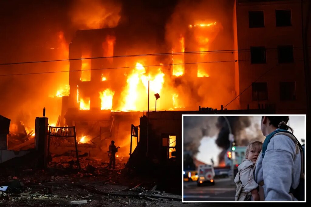 At least 3 dead, 16 wounded in Russian attacks on Kyiv after meetings with Jared Kushner, Steve Witkoff