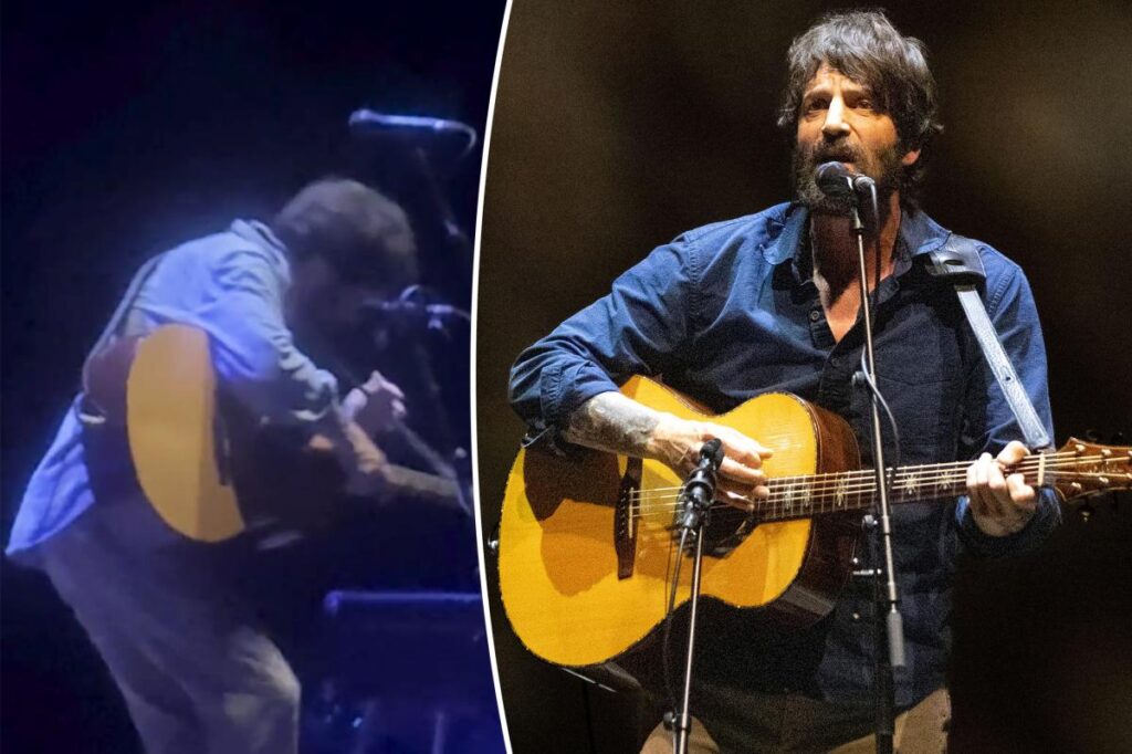 Grammy-winning singer collapses on stage during Nashville performance