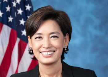 Republican’s staff snaps at ‘absurd’ report she scrubbed Trump off campaign site