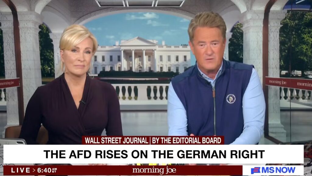 ‘Morning Joe’ Warns Europe’s Political Center Has Been ‘Hollowed Out’ as Far-Right Rises in Germany