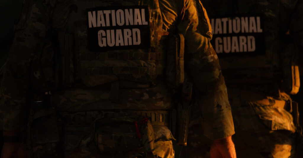 National Guardsman Charged With Pointing Gun at Another Soldier on D.C. Patrol