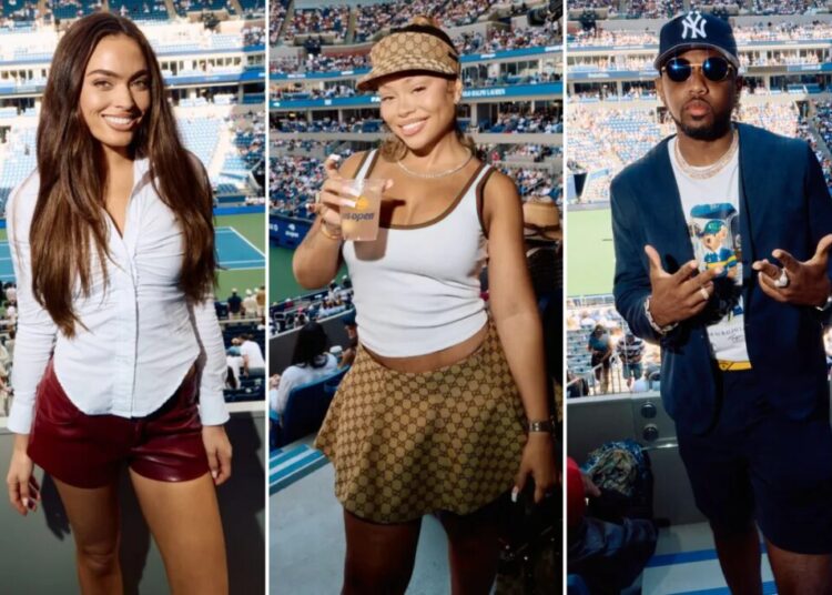 All the celebs in Emirates’ luxe suite at US Open 2026