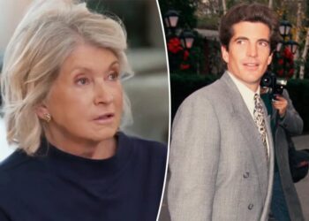 Martha Stewart details eerie final conversation with JFK Jr. days before his death in ‘RHONY’ premiere