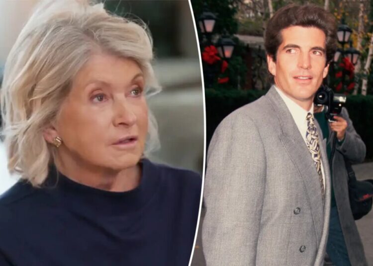 Martha Stewart details eerie final conversation with JFK Jr. days before his death in ‘RHONY’ premiere