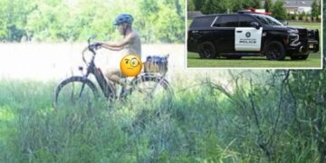 Naked ‘free-spirited’ e-bike rider sought by NJ cops after riding trails in the buff for years