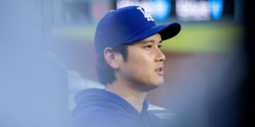 Shohei Ohtani out of the Dodgers lineup, available to pinch-hit