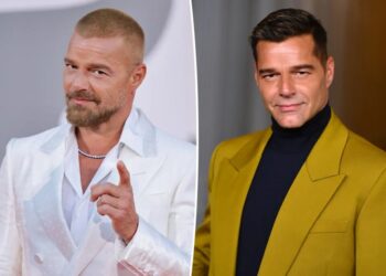 Ricky Martin debuts bold new look at Venice premiere of his new Spanish-language film