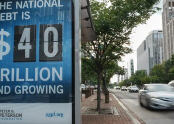 U.S. national debt increased by $5.1 million a minute over the past year—that’s $117,279 for every American
