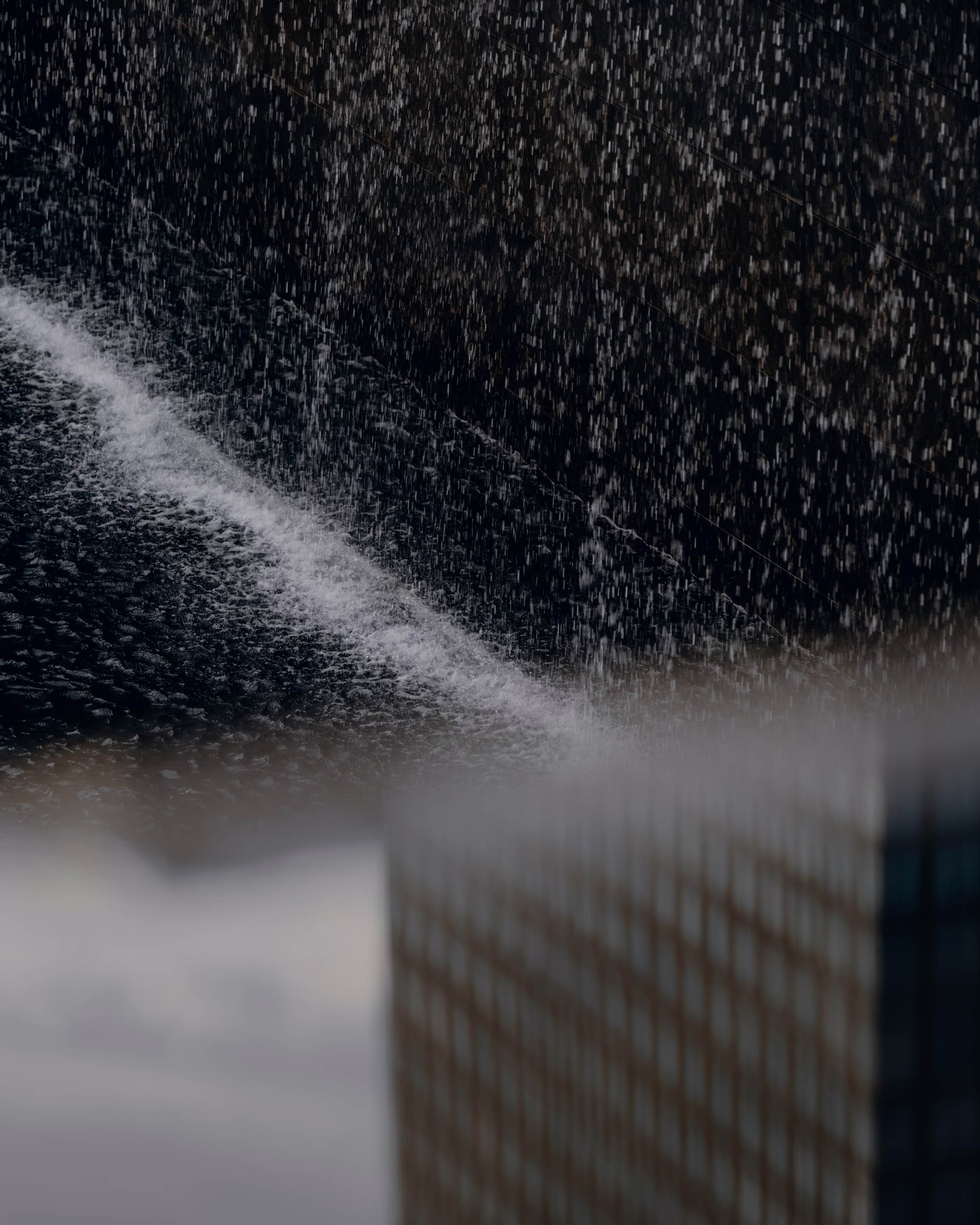 water fountain and buildings
