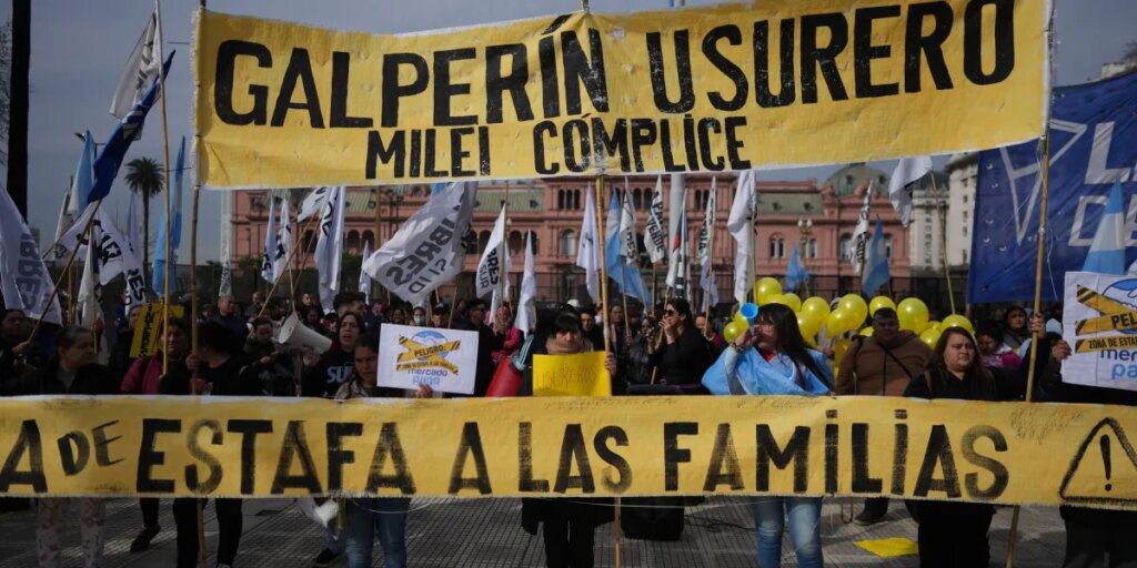 Nearly 4 in 10 young Argentine borrowers are behind on their debts as the generation that helped elect Milei struggles to get by