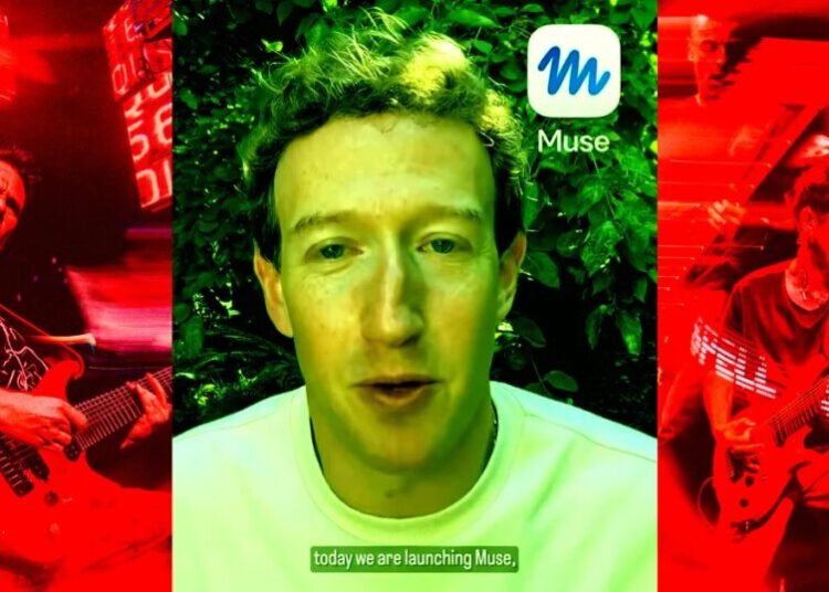 Wait, Did Zuckerberg Just Jack Muse the Band’s Instagram Handle For His New AI?