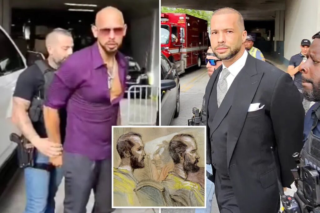 Andrew and Tristan Tate learn whether they will be allowed to go free from Miami jail while fighting UK rape charges