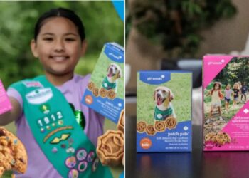 Girl Scouts USA debuts first dog cookies that taste just like breakfast with their humans