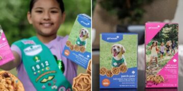 Girl Scouts USA debuts first dog cookies that taste just like breakfast with their humans
