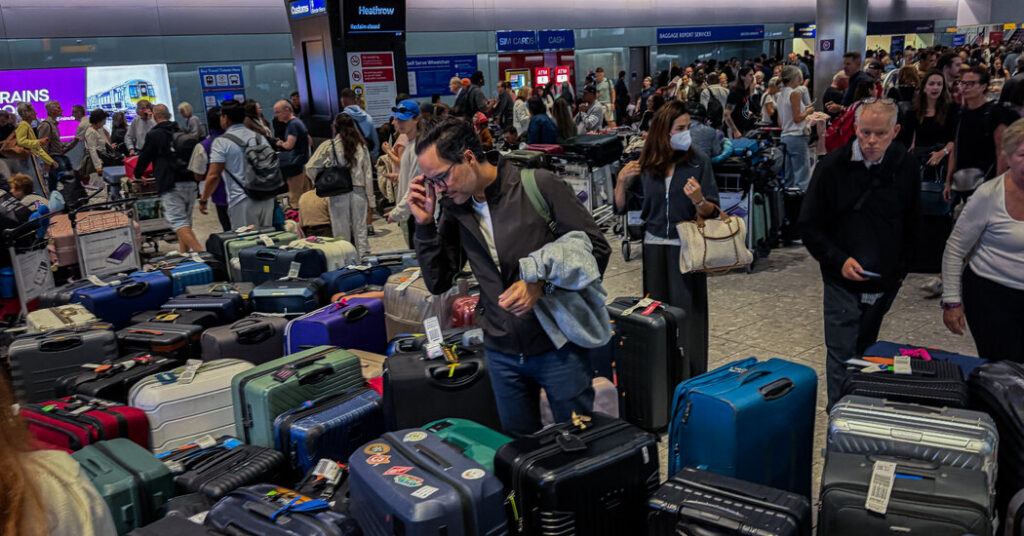 Misery at Heathrow: ‘Never Seen Chaos Like That’