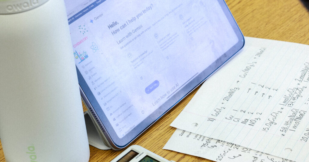 Back to School, Now With A.I.