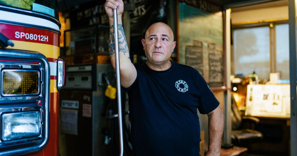 A NYC firehouse was first to respond on 9/11. 25 years on, Sal Argano is the last still on staff