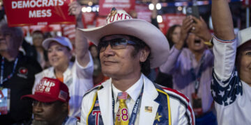 For many attending the GOP’s midterm convention, the main draw is Trump