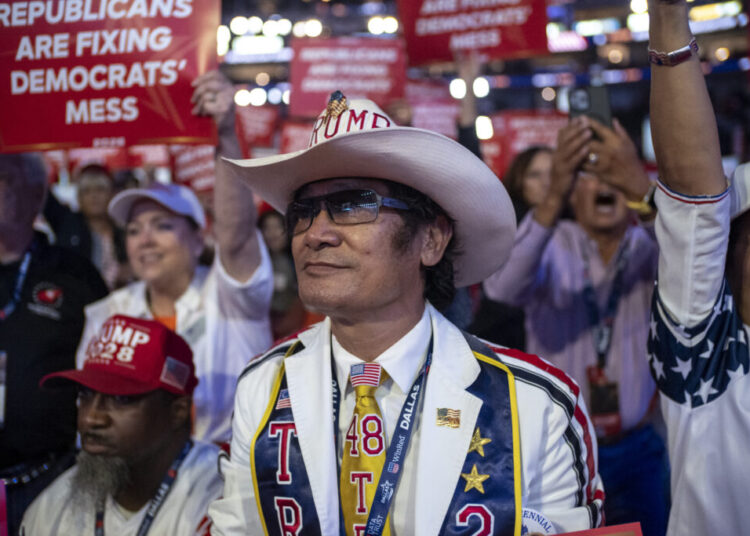For many attending the GOP’s midterm convention, the main draw is Trump