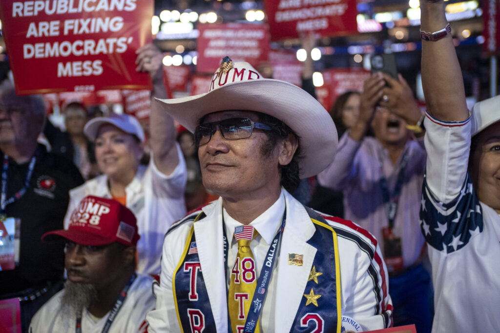 For many attending the GOP’s midterm convention, the main draw is Trump