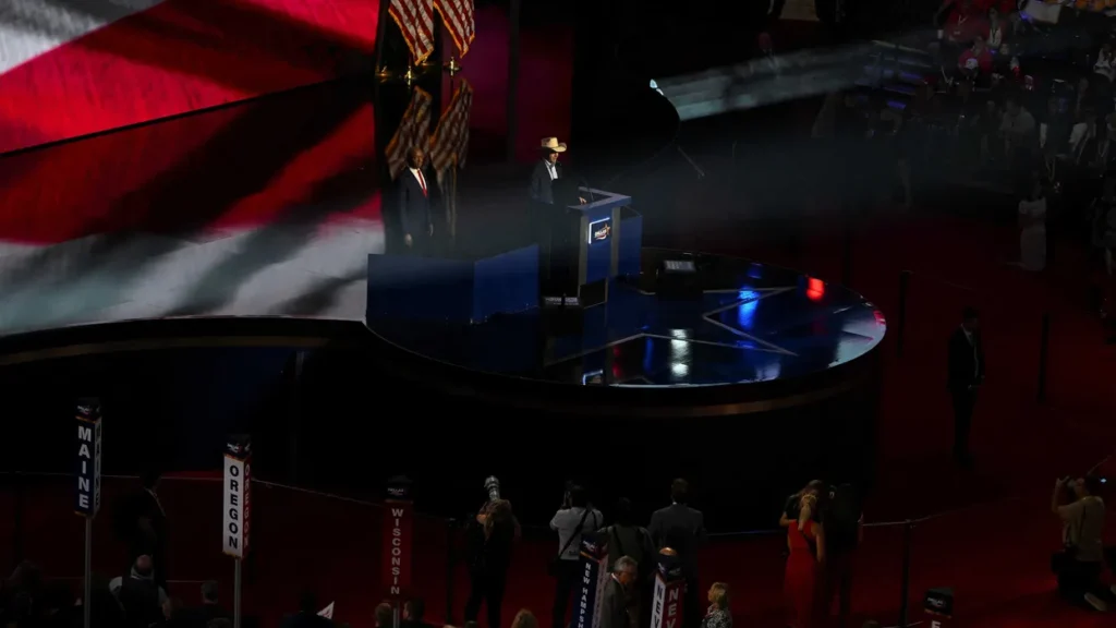 Rows of empty seats expose Trump’s GOP kickoff as ‘sold out’ boast falls flat
