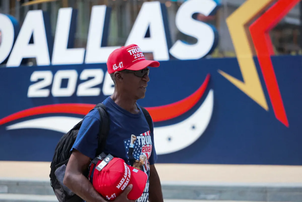 Trump’s party in Dallas ridiculed after first ‘unforced error’: ‘Great start guys’