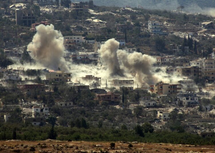 Israel ramps up strikes in southern Lebanon