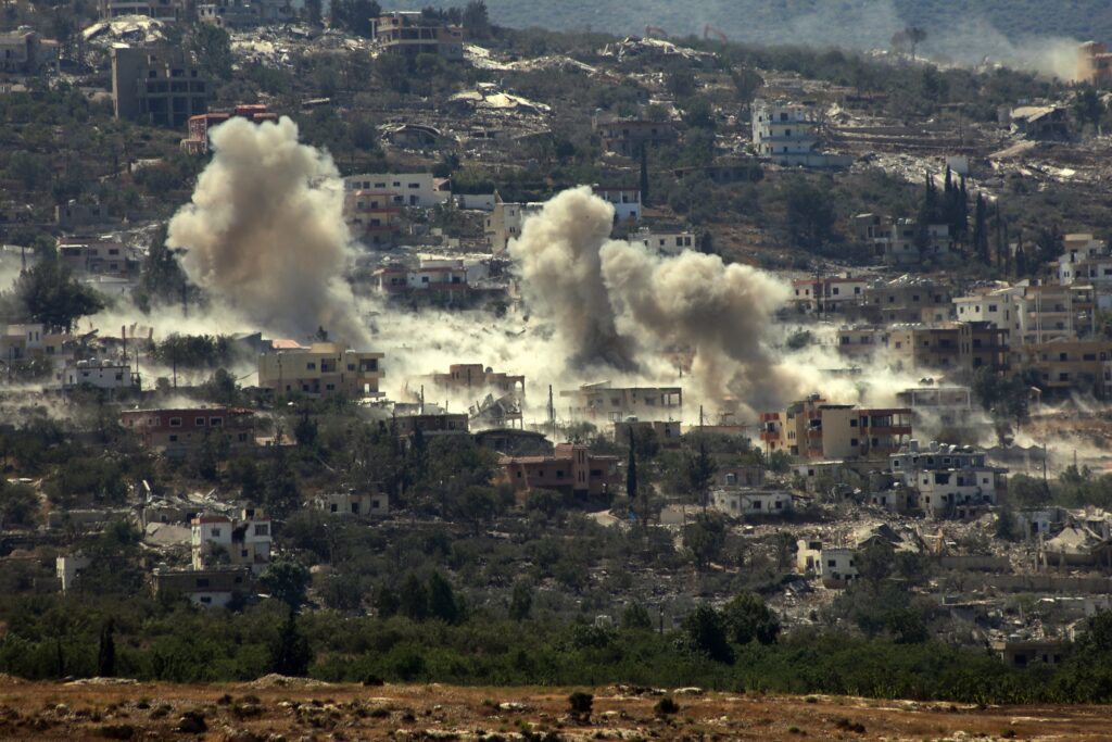 Israel ramps up strikes in southern Lebanon