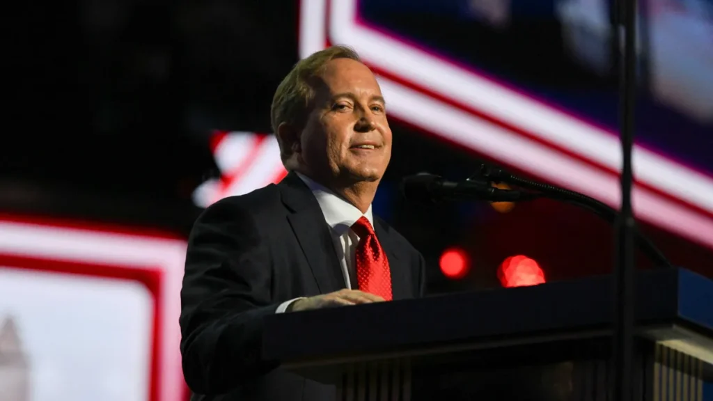 Ken Paxton’s convention rant sparks instant mockery: ‘Looks like they found the L’