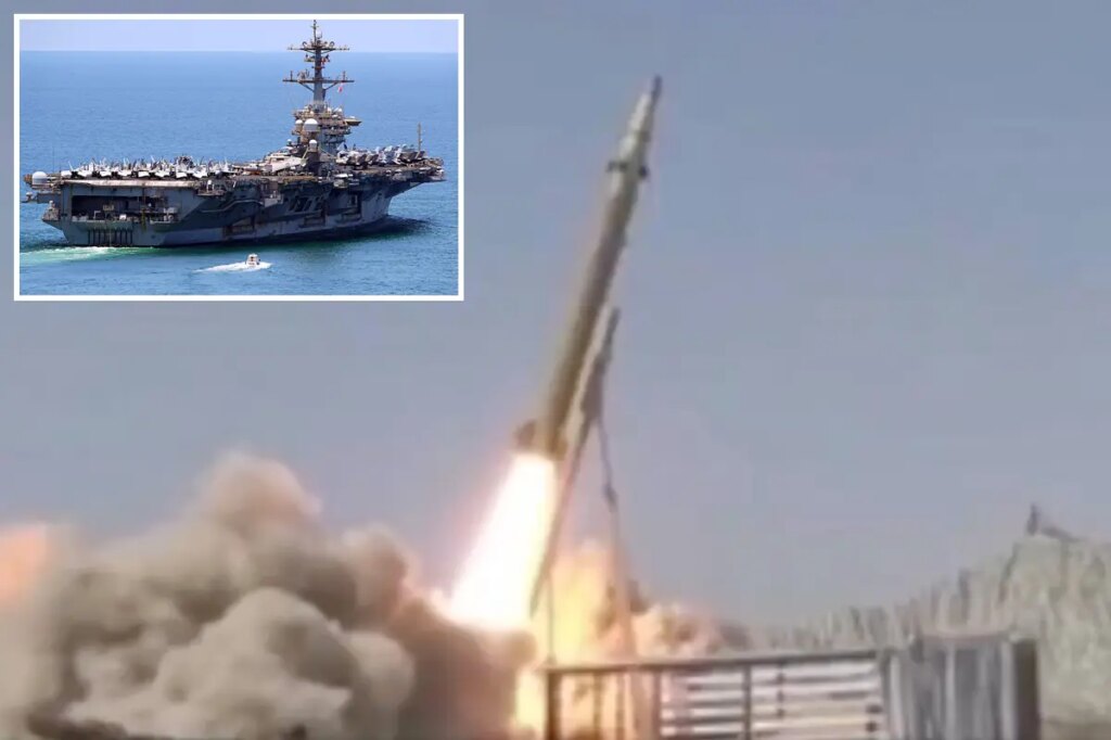 Iran fires electro-optical missile for first time — aiming at US warships: report