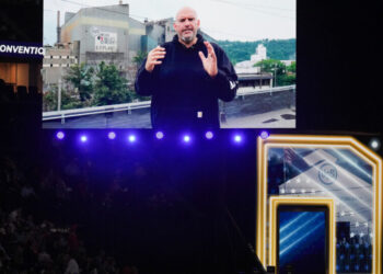 Democrats Say Fetterman’s G.O.P. Convention Video Had ‘the Persuasiveness of a North Korean Newscast’