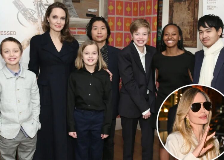 Angelina Jolie makes rare comment about raising her 6 children to be ‘individuals’