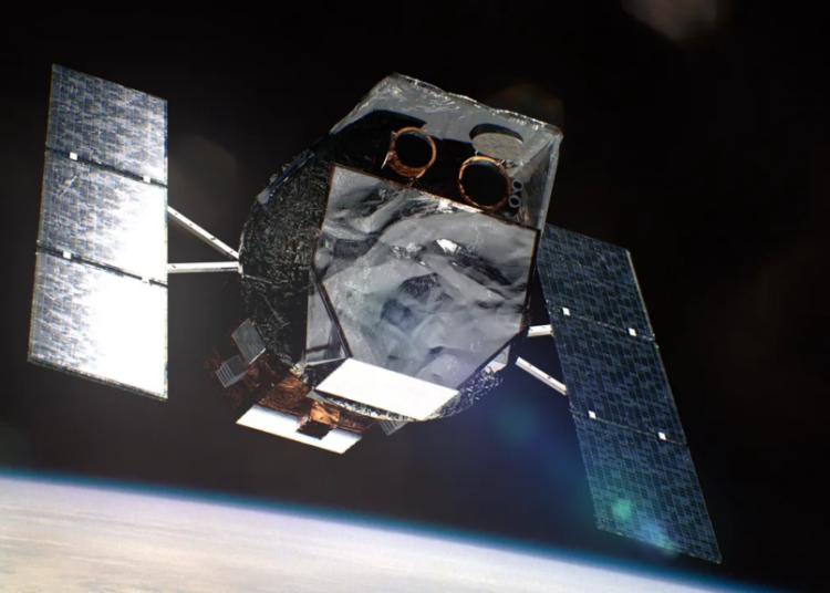 A Satellite Falling Out of Orbit Embarks on Its Final Mission