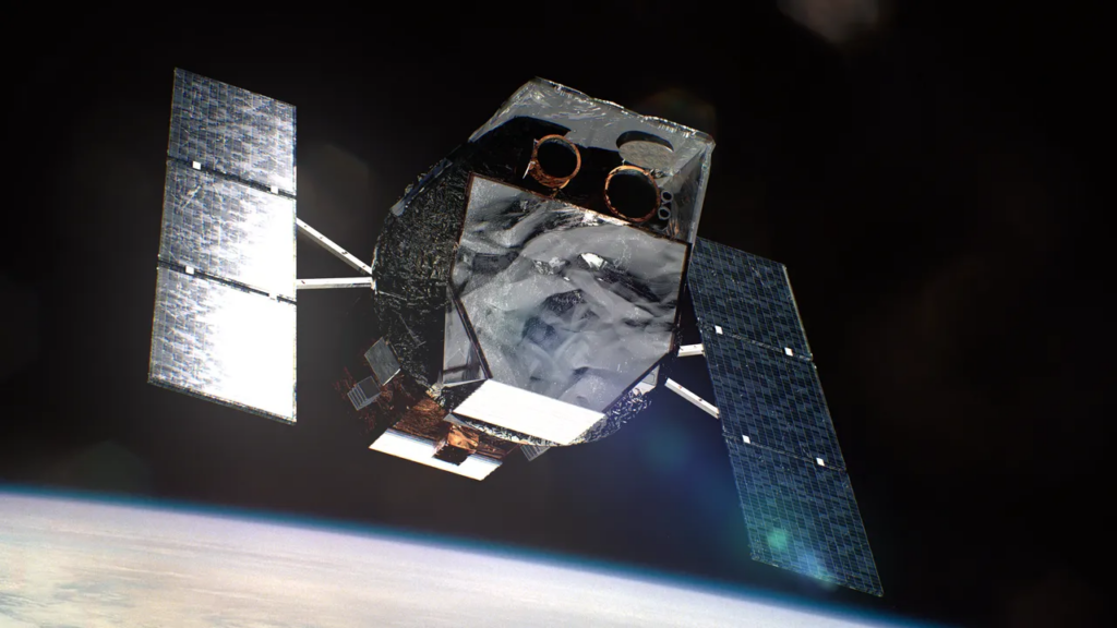 A Satellite Falling Out of Orbit Embarks on Its Final Mission