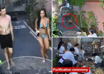 Tourist caught allegedly having sex in public on vacation banned from Bali for 10 years
