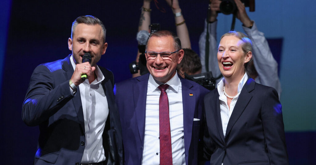 With Messaging That Mirrors Putin’s, Germany’s Far-Right Party Gains Ground