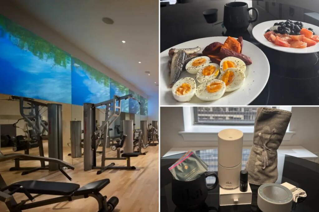The luxury hotel that has it all for your health goals — including a stocked fridge, in-room gym equipment and sleepmaxxing tech
