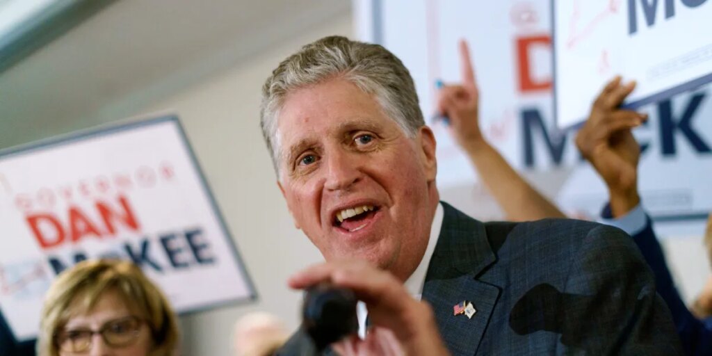 Broken bridge and commuter fury combine to defeat Rhode Island’s governor — at the hands of the CVS exec he vanquished 4 years ago