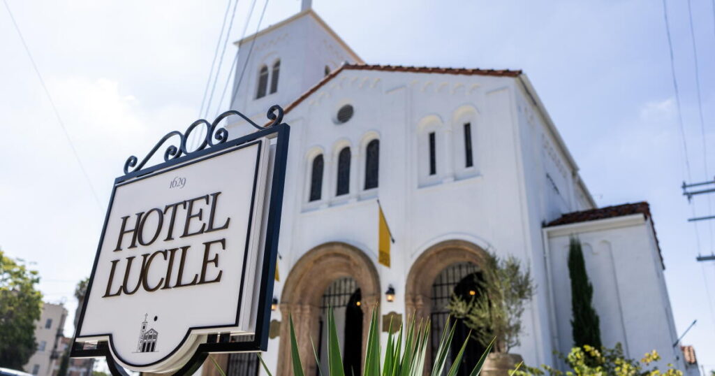 How a 1931 church became Silver Lake’s glamorous new boutique hotel