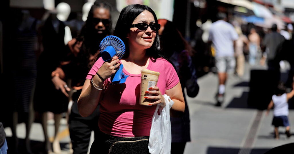 This week’s record-setting humidity and heat almost broke L.A. How much longer will it last?