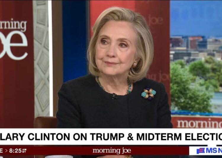 Hillary Clinton Claims Voters Don’t Believe Trump Anymore: ‘Put Lipstick on a Pig and It’s Still a Pig’