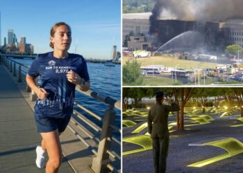 One of 9/11’s youngest survivors recalls Pentagon attack — and how she’s now running 2,977 miles to remember those killed