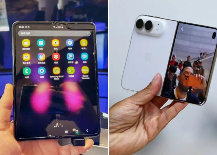 ‘Reheating our leftovers’: Samsung mocks Apple after launching its flop foldable iPhone