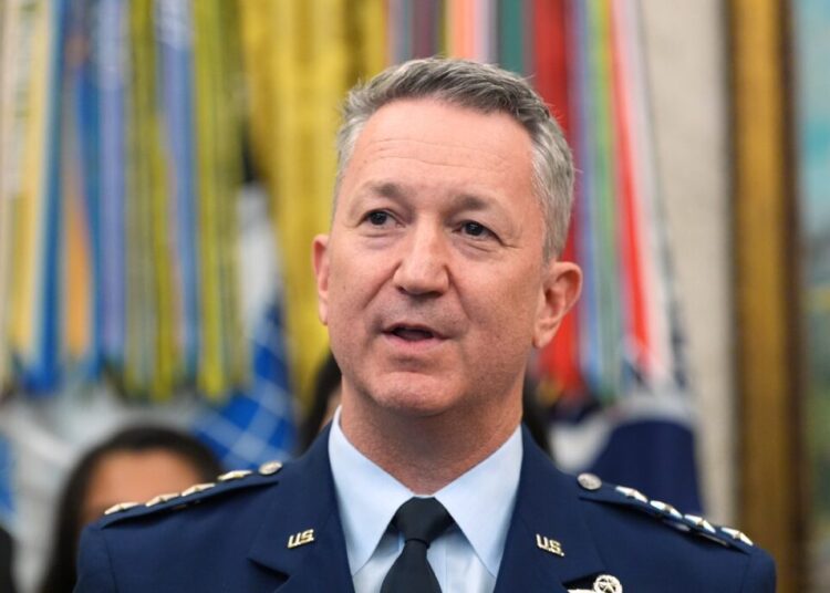 Trump said the top U.S. general was at the midterm convention. It’s not true.