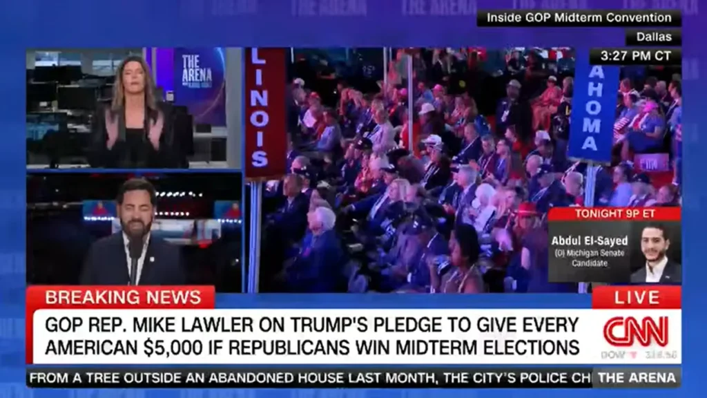 ‘That’s not what I asked!’ Kasie Hunt shuts down Mike Lawler’s dodge on Trump socialism