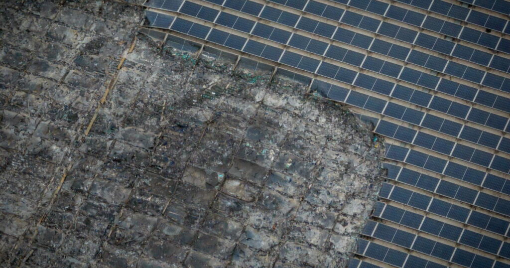 Boyle Heights warehouse fire result of ‘shoddy work’ by solar panel company, lawsuit claims