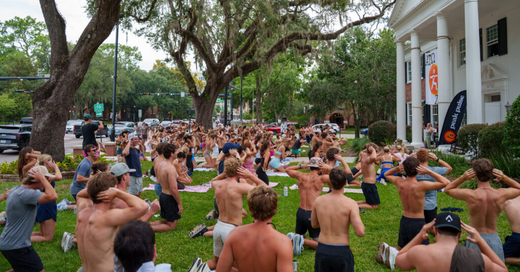 Trading Keggers for ‘Wellness Darties’